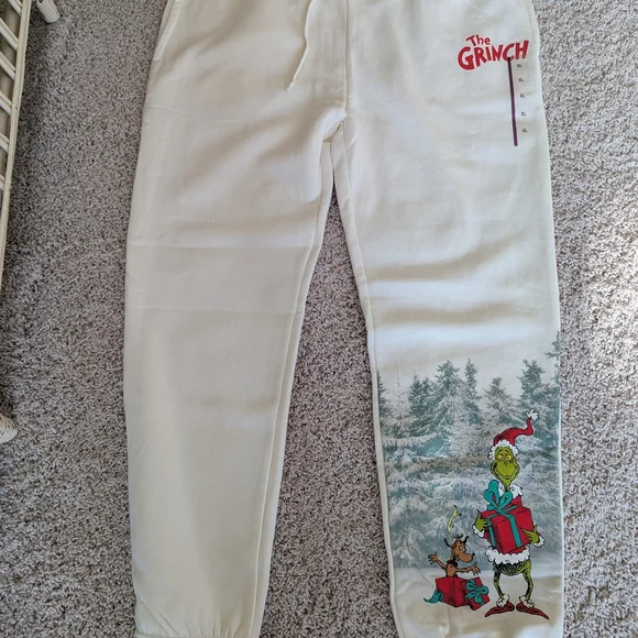 MAD Engine Cream Grinch Joggers - Picture 1 of 3